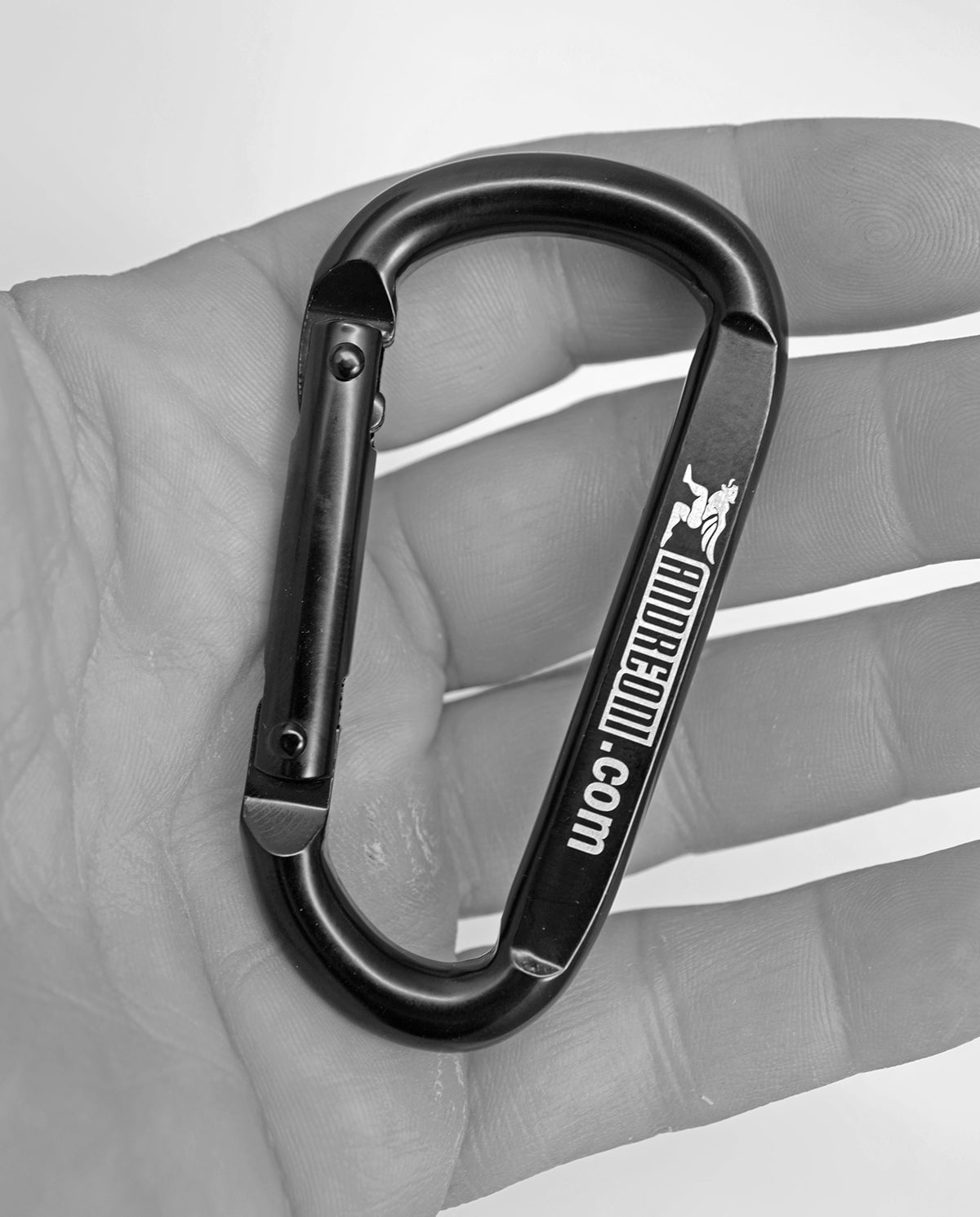 Heavy-Duty 3.2" Iron Carabiners – Built for Strength and Versatility in Every Workout.