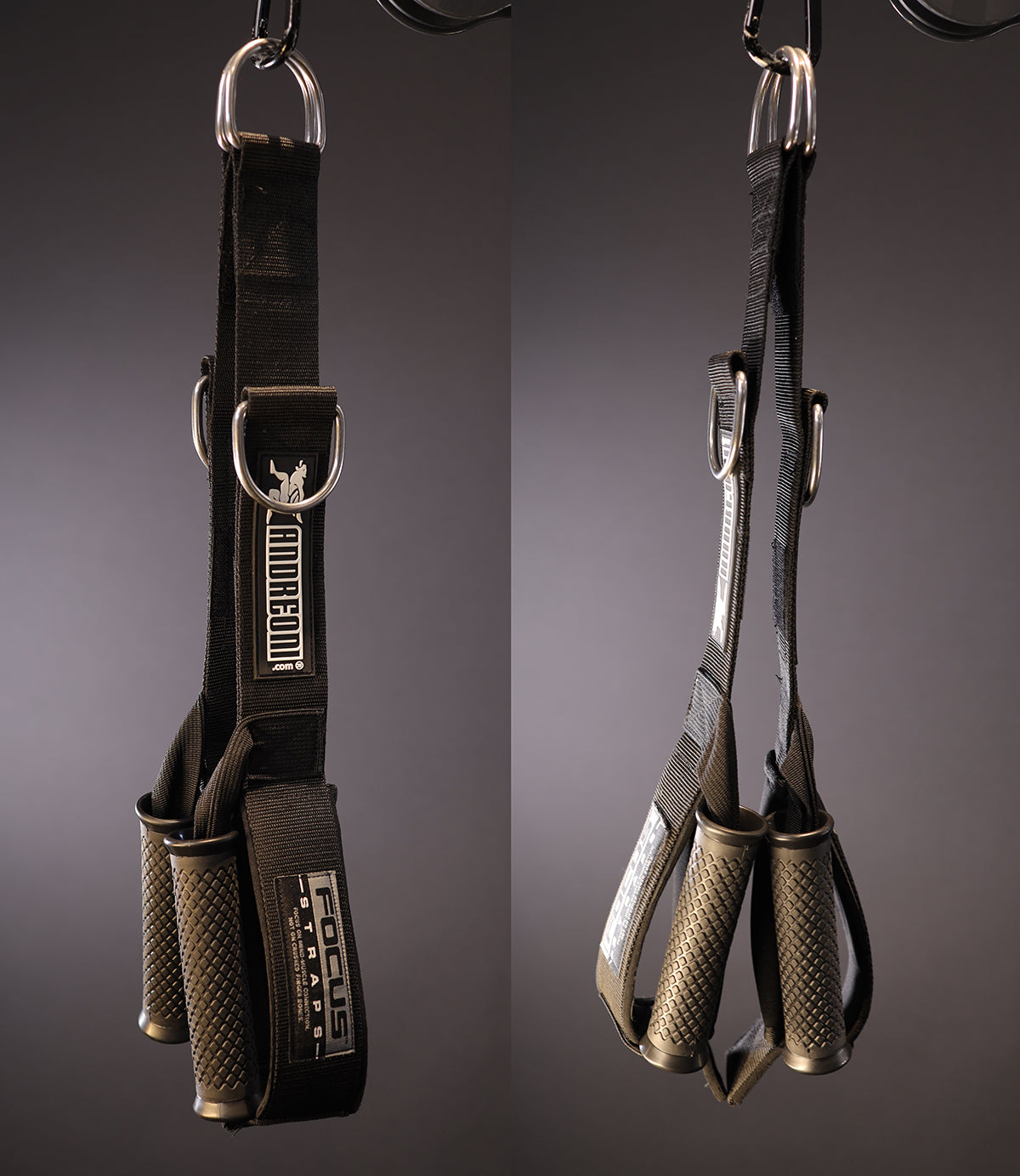 ANDREONI FOCUS STRAPS (TM) - The cable attachment that won't crush your finger bones.