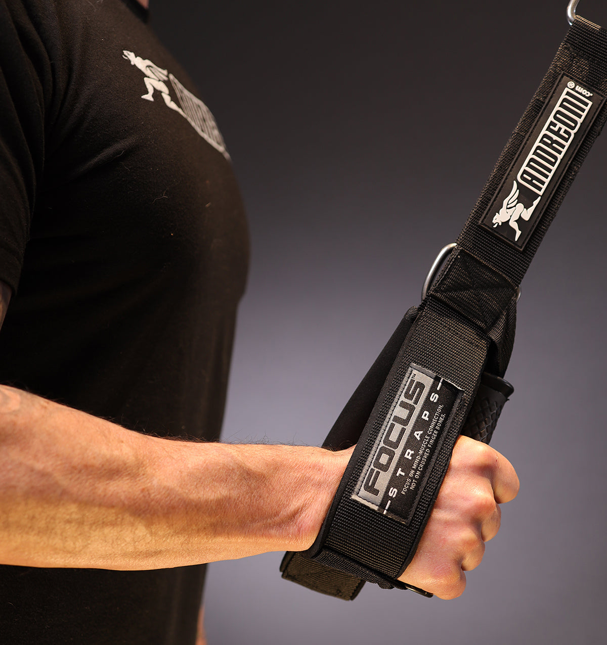 ANDREONI FOCUS STRAPS (TM) - The cable attachment that won't crush your finger bones.
