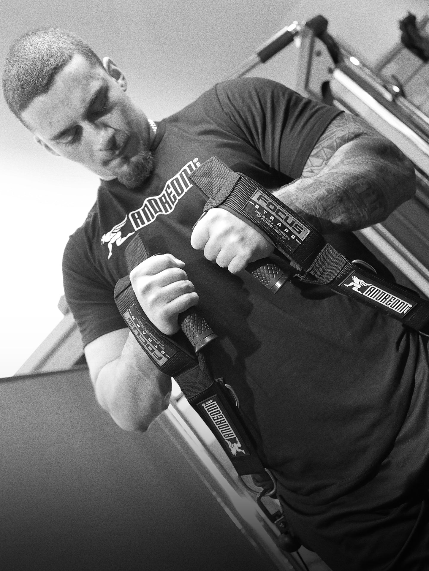 ANDREONI FOCUS STRAPS (TM) - The cable attachment that won't crush your finger bones.
