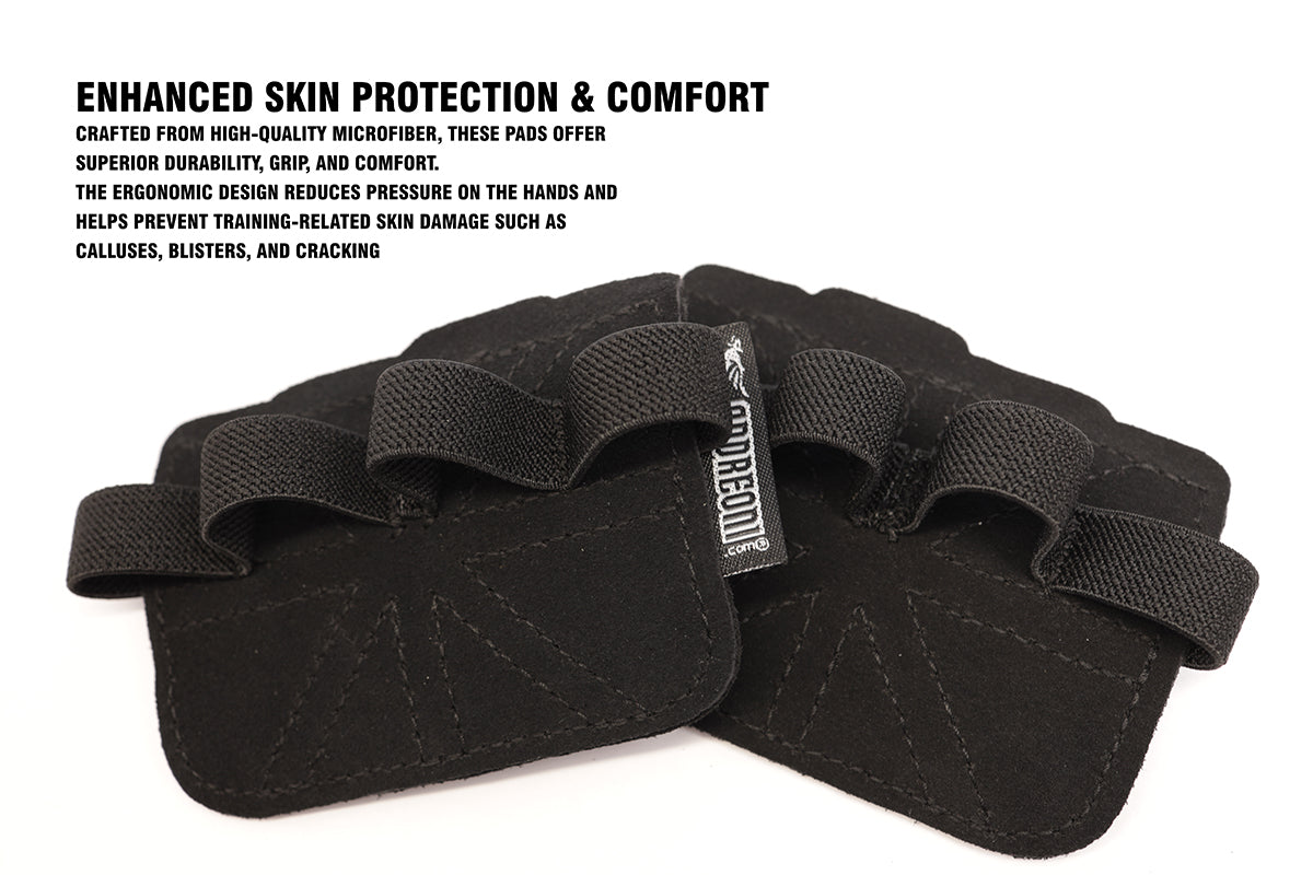 Minimal Non-Intrusive Workout Grips for Palms. Simple and Comfortable.
