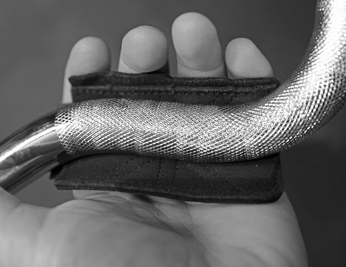 Minimal Non-Intrusive Workout Grips for Palms. Simple and Comfortable.