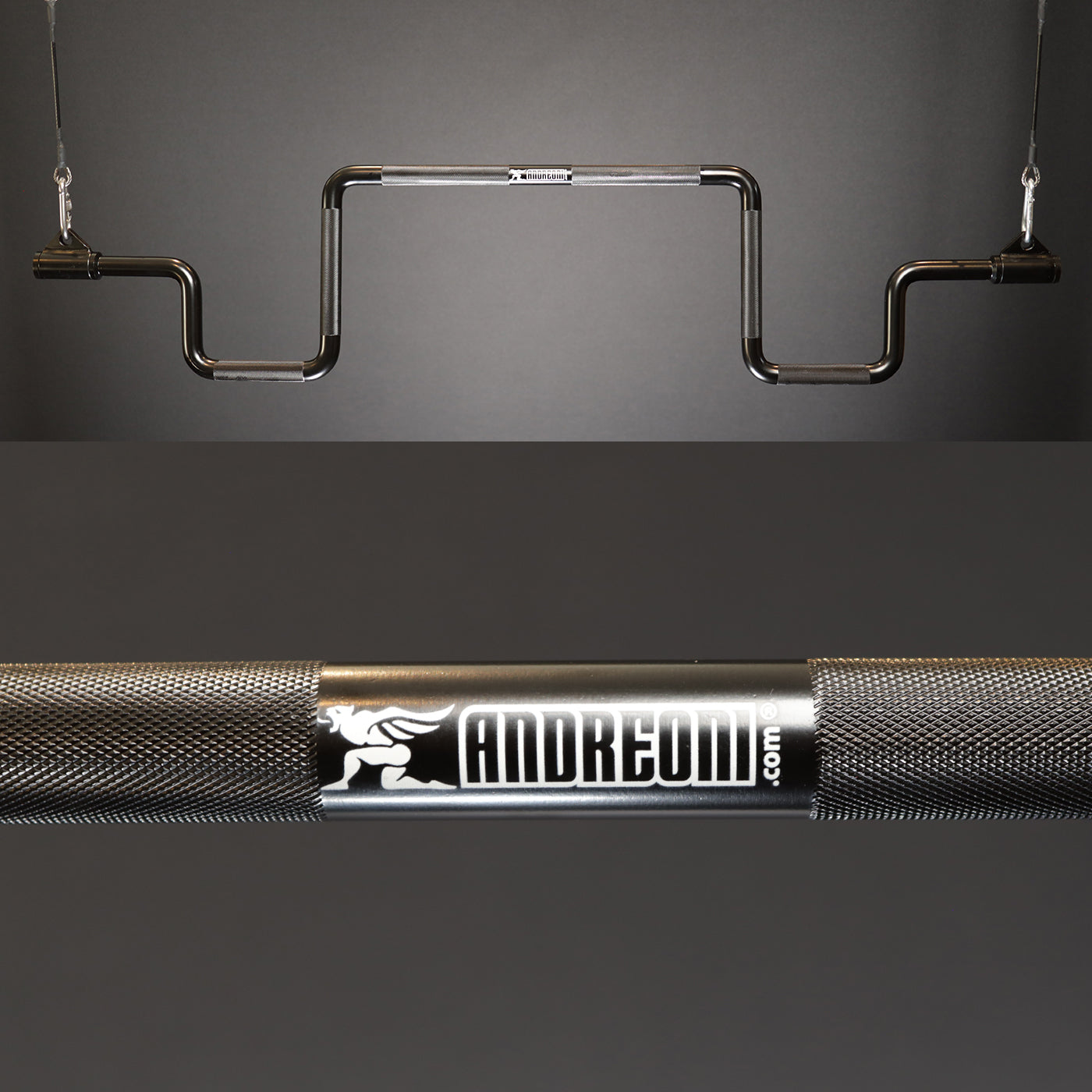 THE ANDREONI BAR - A revolutionary cable machine attachment.