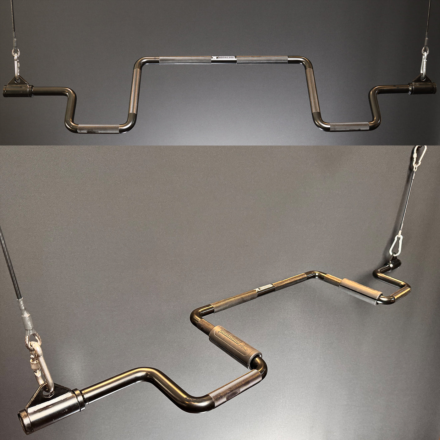 THE ANDREONI BAR - A revolutionary cable machine attachment.