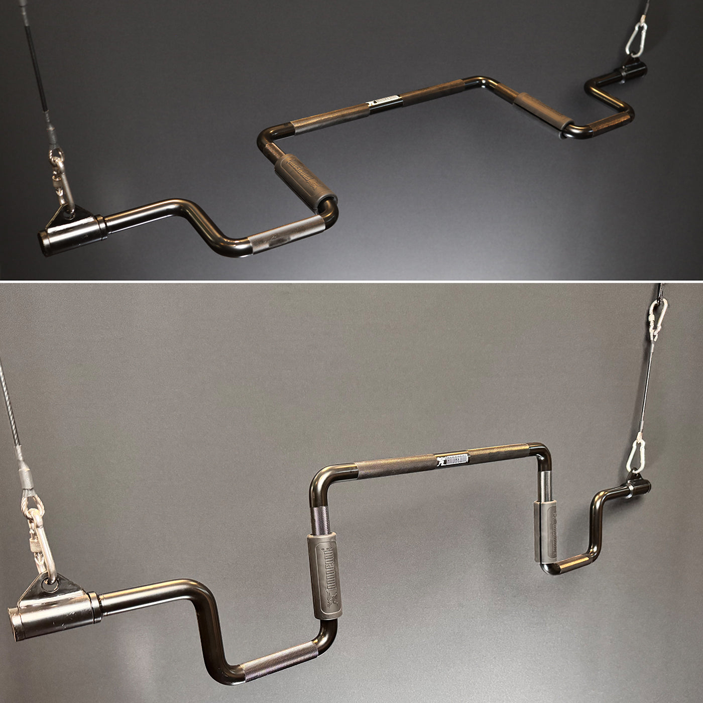 THE ANDREONI BAR - A revolutionary cable machine attachment.
