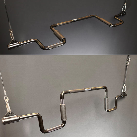 THE ANDREONI BAR - A revolutionary cable machine attachment.