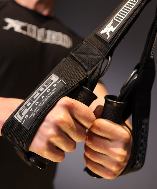 ANDREONI FOCUS STRAPS (TM)  - The cable attachment that won't crush your finger bones. - Andreoni.Fitness