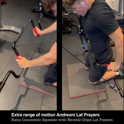 THE ANDREONI BAR - A revolutionary cable machine attachment.