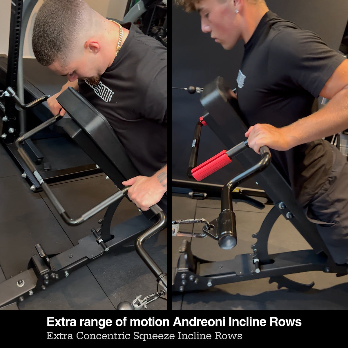 THE ANDREONI BAR - A revolutionary cable machine attachment.