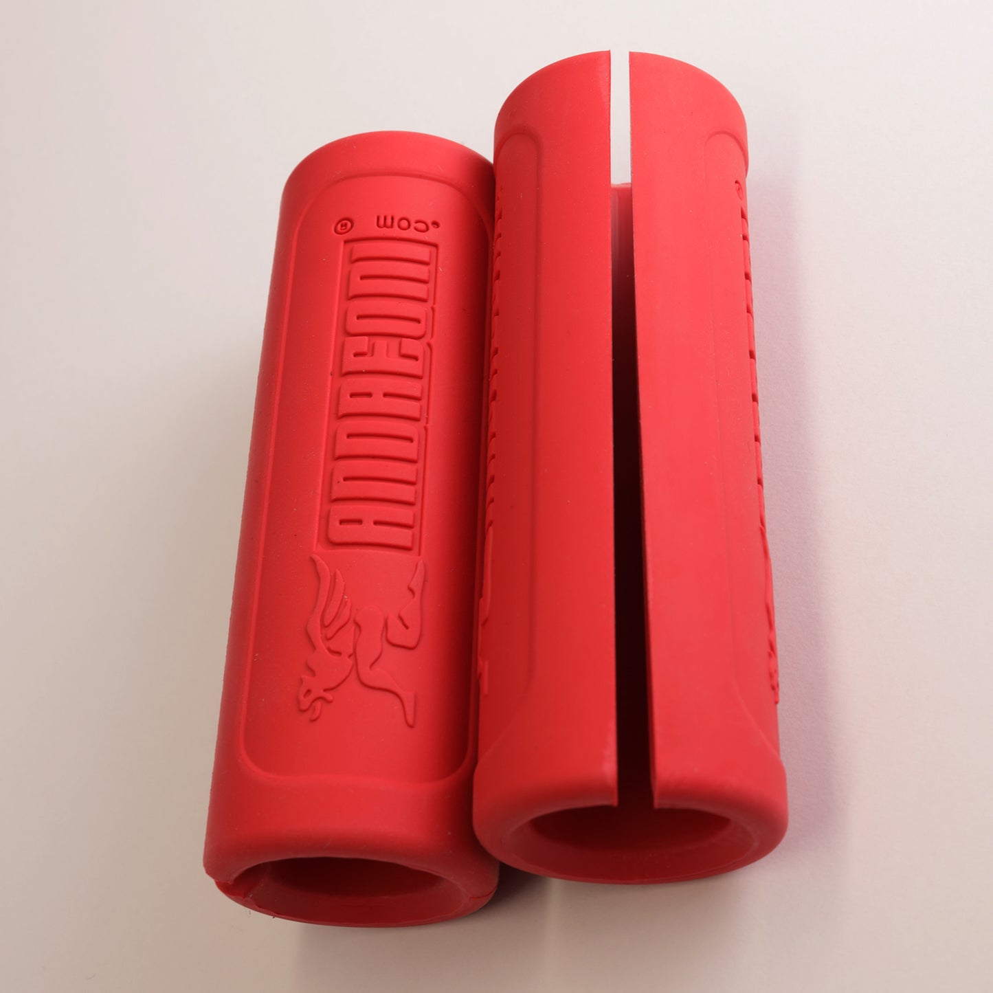 Perfect Size Rubber Grips for Barbells, Dumbbells and Cable Attachments.