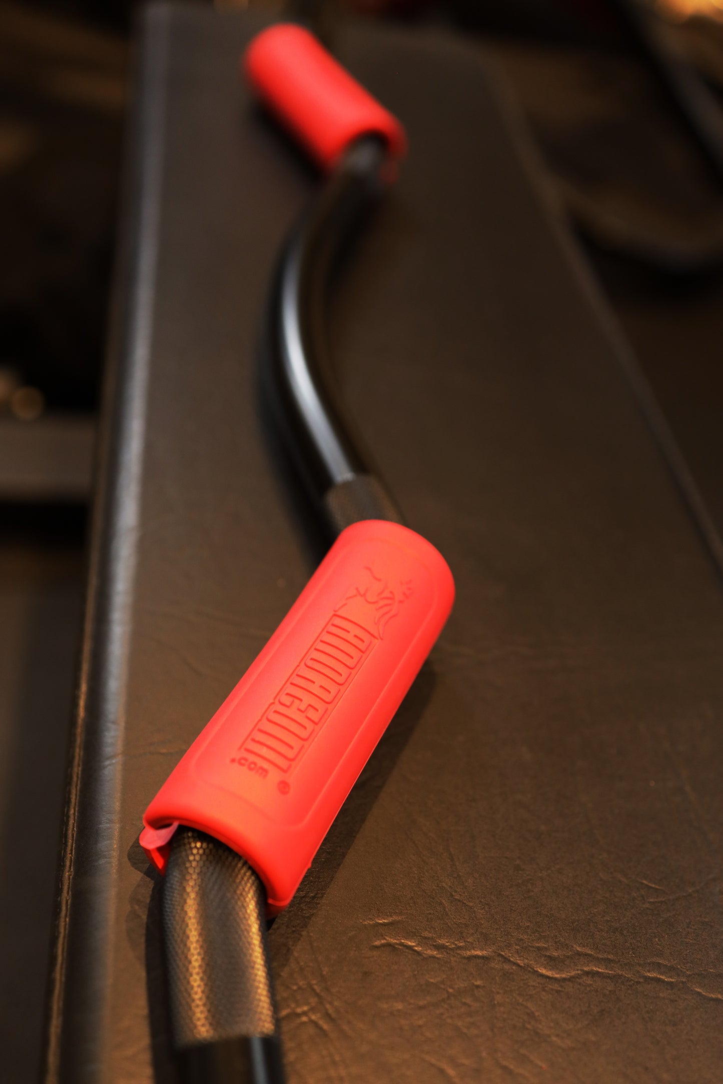 Perfect Size Rubber Grips for Barbells, Dumbbells and Cable Attachments.