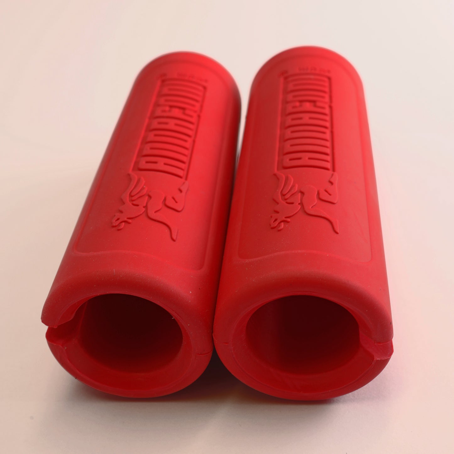 Perfect Size Rubber Grips for Barbells, Dumbbells and Cable Attachments.