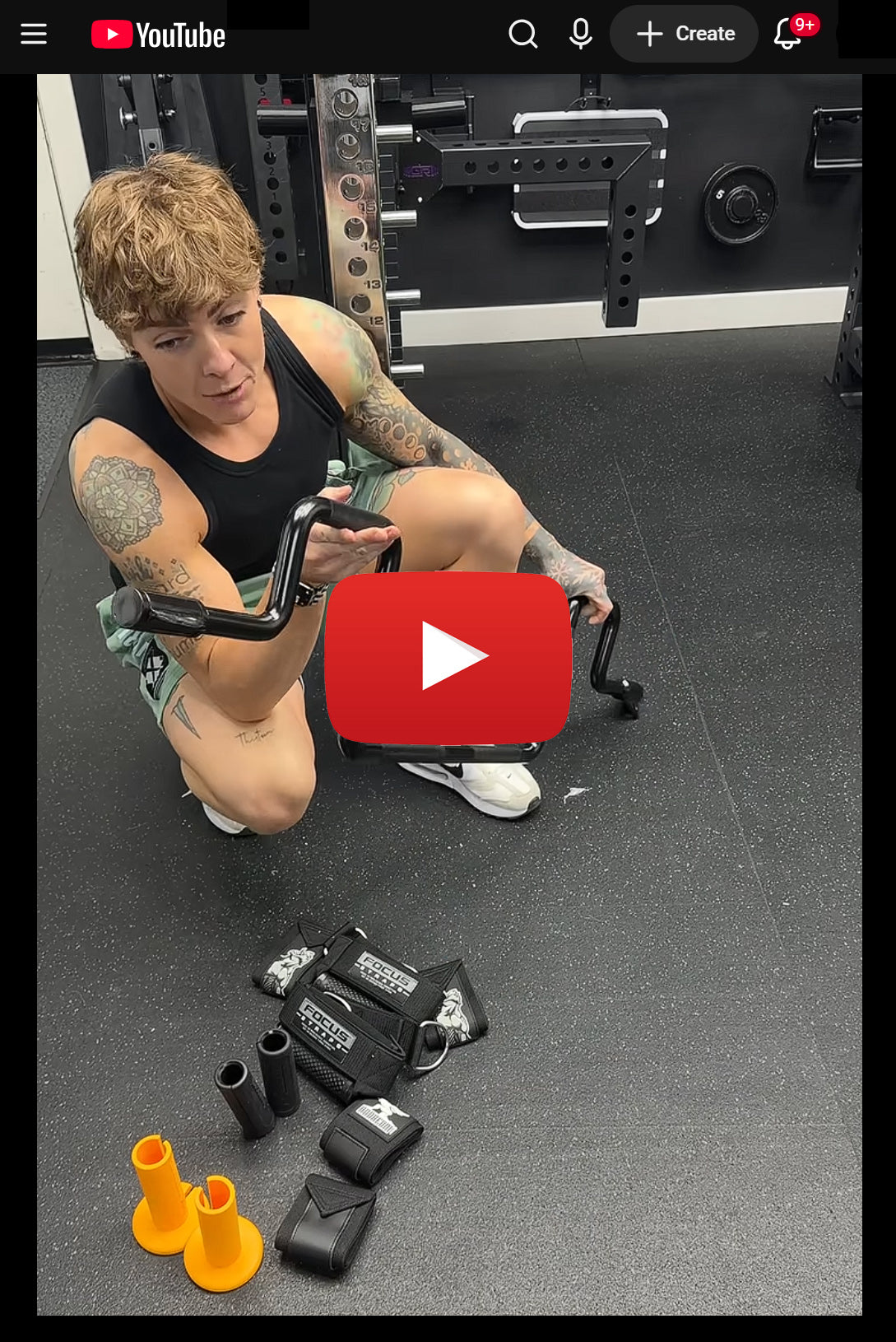 Load video: Hybrid Resistance Review of the Andreoni Bar Cable Machine Attachment