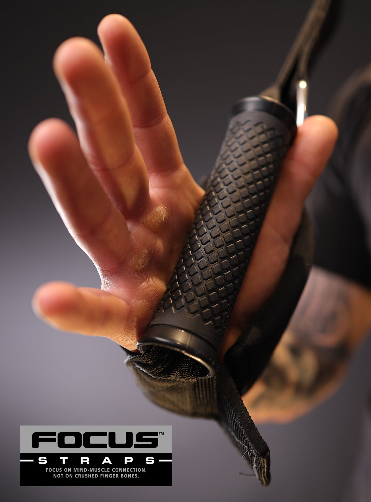 ANDREONI FOCUS STRAPS (TM)  - The cable attachment that won't crush your finger bones. - Andreoni.Fitness