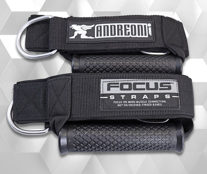 ANDREONI FOCUS STRAPS (TM)  - The cable attachment that won't crush your finger bones. - Andreoni.Fitness