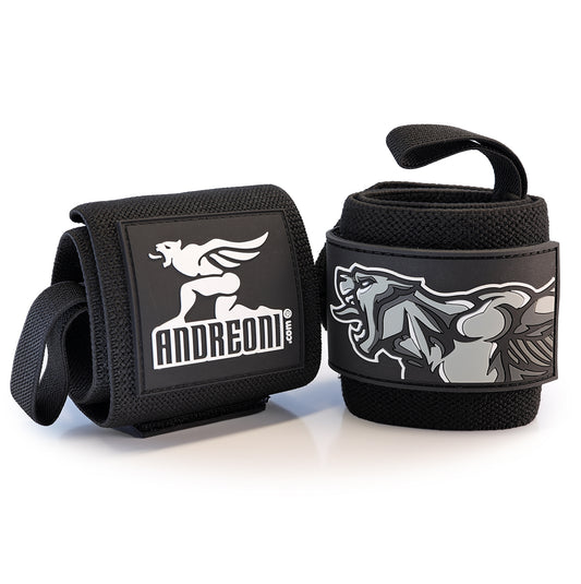ANDREONI Premium Weightlifting Wrist Wraps – 21" - Andreoni.Fitness