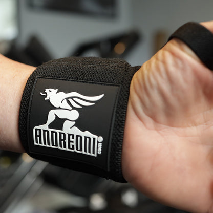 ANDREONI Premium Weightlifting Wrist Wraps – 21" - Andreoni.Fitness