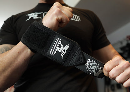 ANDREONI Premium Weightlifting Wrist Wraps – 21" - Andreoni.Fitness