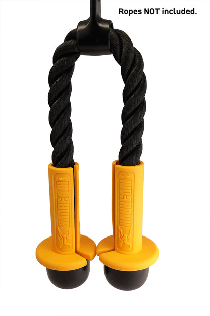 ANDREONI ULTRA SOFT SILICONE GRIPS FOR ROPE ATTACHMENTS -  Added comfort and performance during rope-based exercises. - Andreoni.Fitness