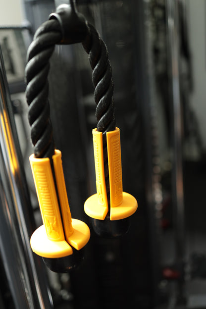 ANDREONI ULTRA SOFT SILICONE GRIPS FOR ROPE ATTACHMENTS -  Added comfort and performance during rope-based exercises. - Andreoni.Fitness