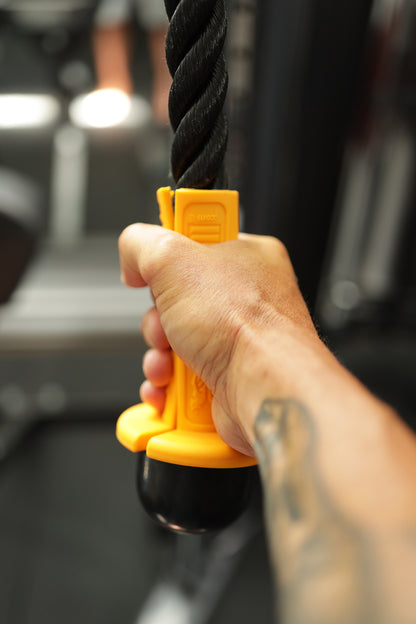 ANDREONI ULTRA SOFT SILICONE GRIPS FOR ROPE ATTACHMENTS -  Added comfort and performance during rope-based exercises. - Andreoni.Fitness