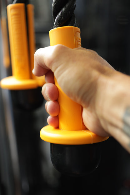 ANDREONI ULTRA SOFT SILICONE GRIPS FOR ROPE ATTACHMENTS -  Added comfort and performance during rope-based exercises. - Andreoni.Fitness