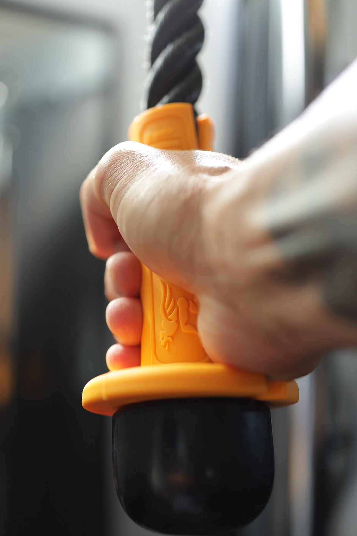 ANDREONI ULTRA SOFT SILICONE GRIPS FOR ROPE ATTACHMENTS -  Added comfort and performance during rope-based exercises. - Andreoni.Fitness