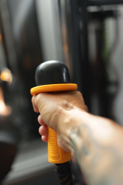 ANDREONI ULTRA SOFT SILICONE GRIPS FOR ROPE ATTACHMENTS -  Added comfort and performance during rope-based exercises. - Andreoni.Fitness