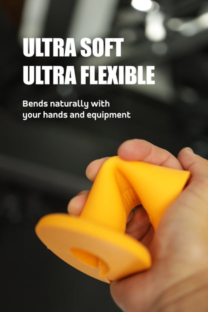 ANDREONI ULTRA SOFT SILICONE GRIPS FOR ROPE ATTACHMENTS -  Added comfort and performance during rope-based exercises. - Andreoni.Fitness