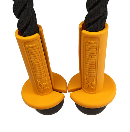 ANDREONI ULTRA SOFT SILICONE GRIPS FOR ROPE ATTACHMENTS -  Added comfort and performance during rope-based exercises. - Andreoni.Fitness