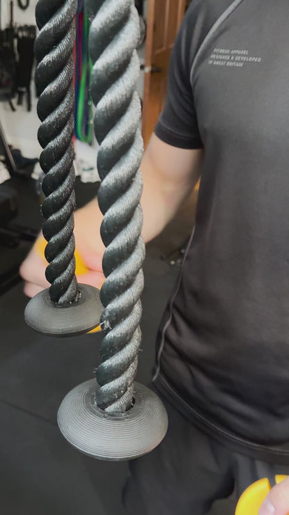 ANDREONI ULTRA SOFT SILICONE GRIPS FOR ROPE ATTACHMENTS -  Added comfort and performance during rope-based exercises.