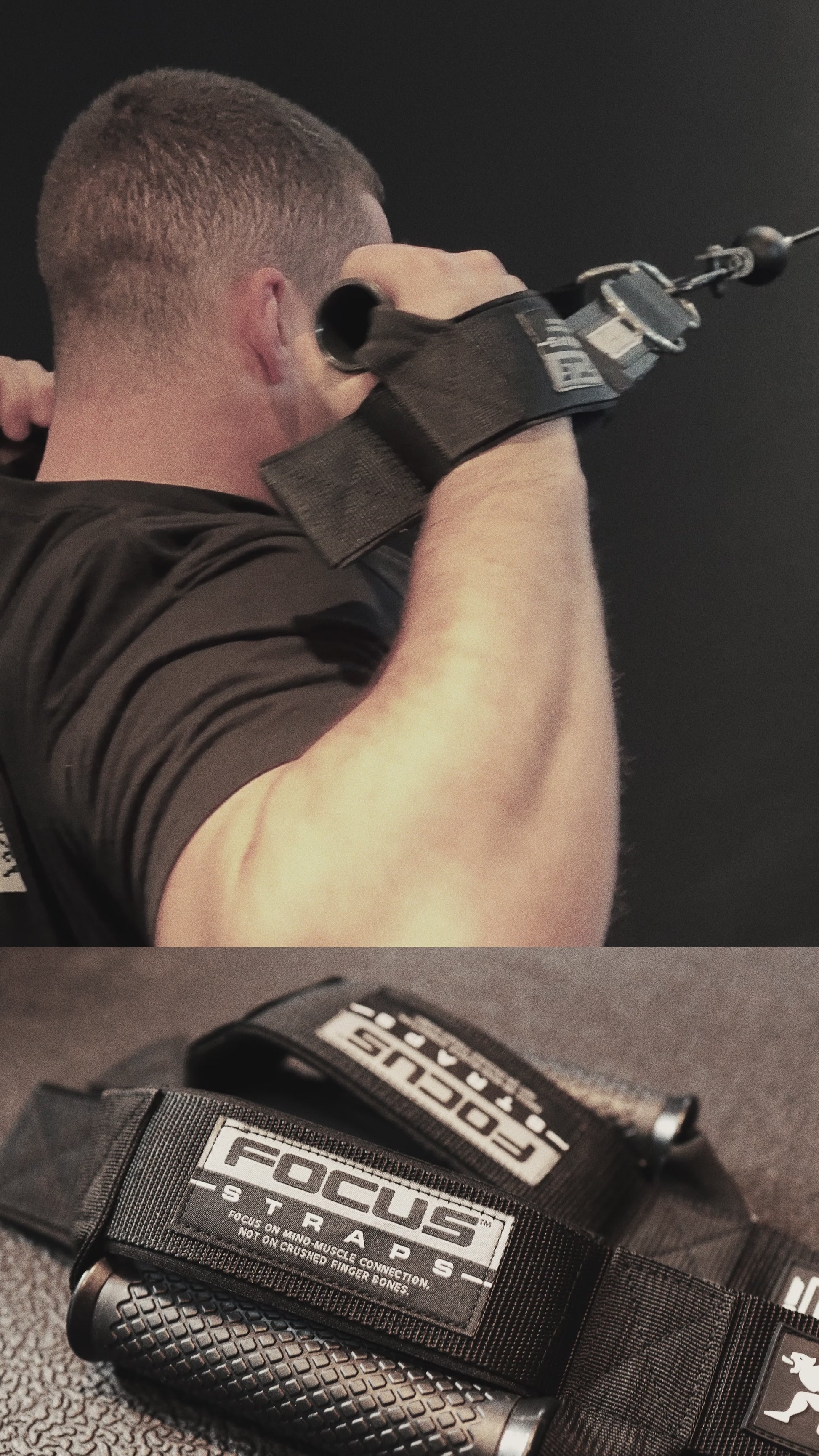 Focus straps for Facepulls