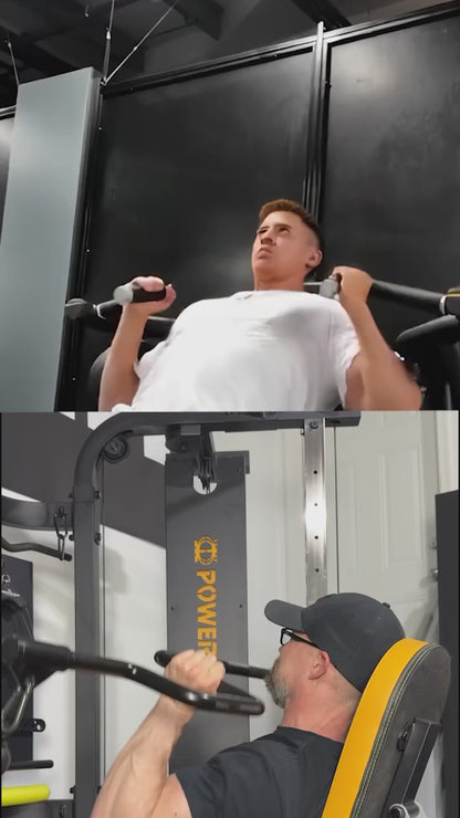 - THE ANDREONI BAR ™ - A revolutionary and versatile cable machine attachment that replaces multiple bulky expensive gym machines.